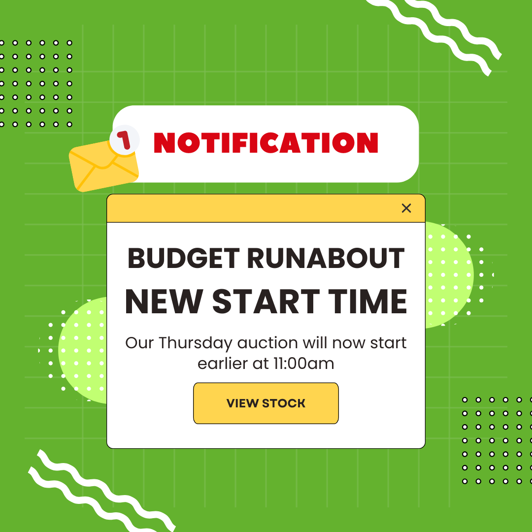 Budget Sale Time Change