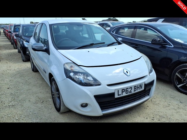 BUY RENAULT CLIO DYNAMIQUE TOMTOM DCI 2012 DYNAMIQUE TOMTOM DCI, Newark Motor Auctions