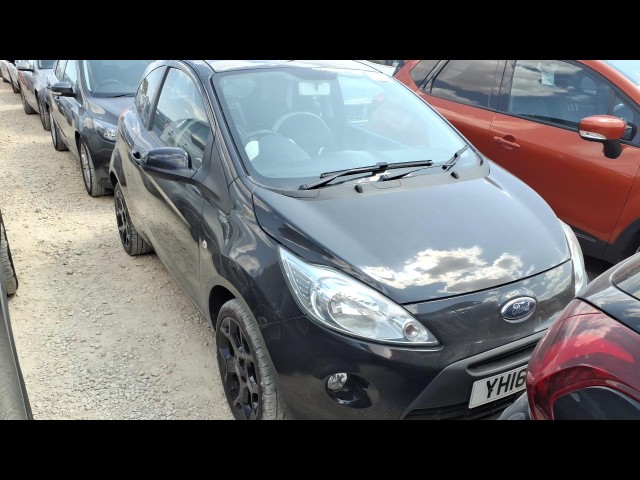 BUY FORD KA ZETEC BLACK EDITION 2016 ZETEC BLACK EDITION, Newark Motor Auctions