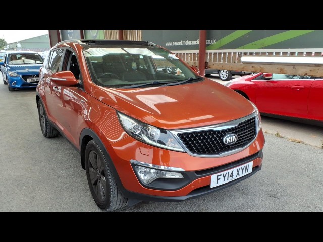 BUY KIA SPORTAGE KX-3 SAT NAV CRD 2014 CRDI KX-3 SAT NAV, Newark Motor Auctions