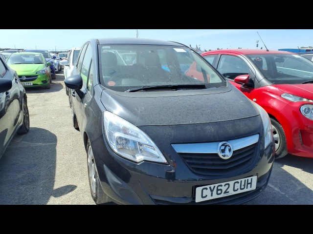 BUY VAUXHALL MERIVA EXCLUSIV AC 2012 EXCLUSIV A/C, Newark Motor Auctions