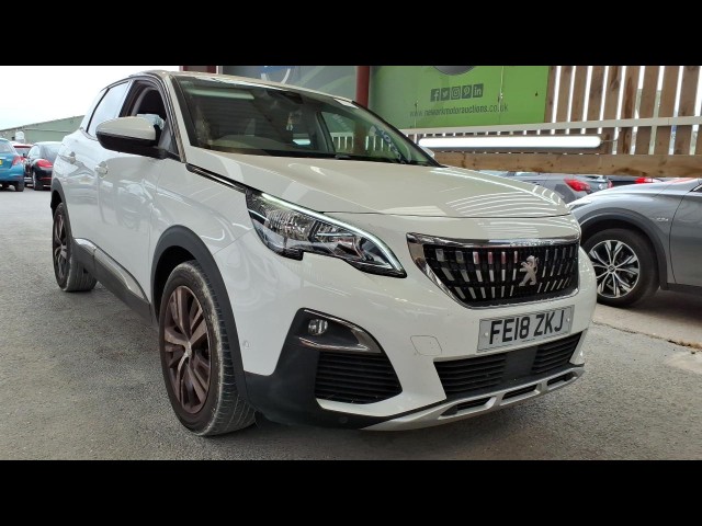 BUY PEUGEOT 3008 ALLURE S/S 2018 S/S ALLURE, Newark Motor Auctions