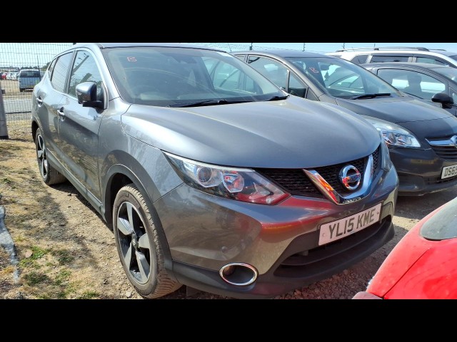 BUY NISSAN QASHQAI N-TEC DIG-T 2015 N-TEC DIG-T, Newark Motor Auctions