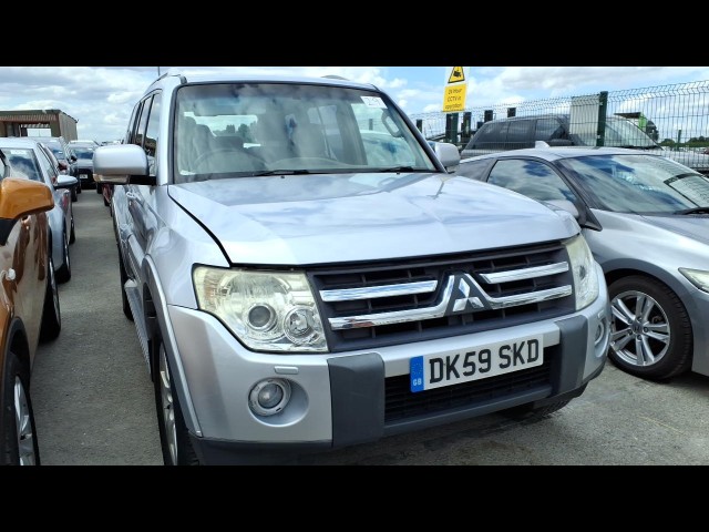 BUY MITSUBISHI SHOGUN ELEGANCE DI-D LWBA 2009 LWB DI-D GLS ELEGANCE, Newark Motor Auctions