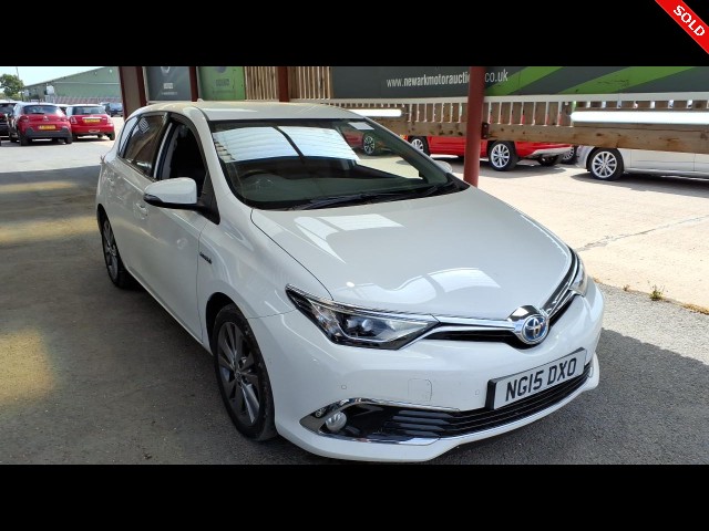 BUY TOYOTA AURIS EXCEL VVT-I HYBRID 2015 VVT-I EXCEL, Newark Motor Auctions