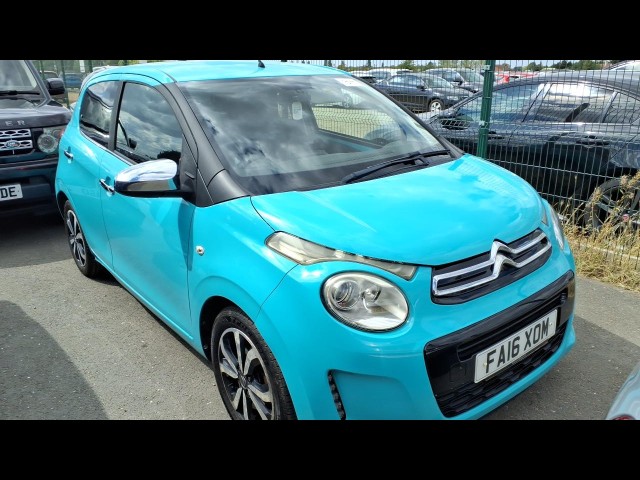 BUY CITROEN C1 FLAIR PURETECH 2016 PURETECH FLAIR, Newark Motor Auctions