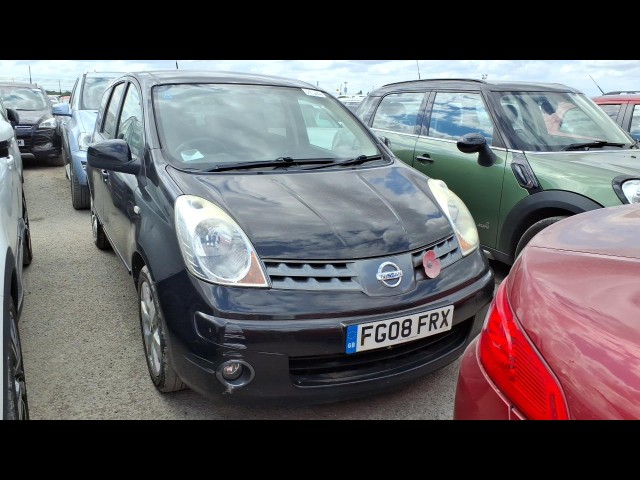 BUY NISSAN NOTE ACENTA R AUTO 2008 ACENTA R, Newark Motor Auctions