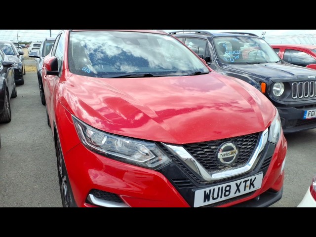 BUY NISSAN QASHQAI N-CONNECTA DIG-T 2018 N-CONNECTA DIG-T, Newark Motor Auctions
