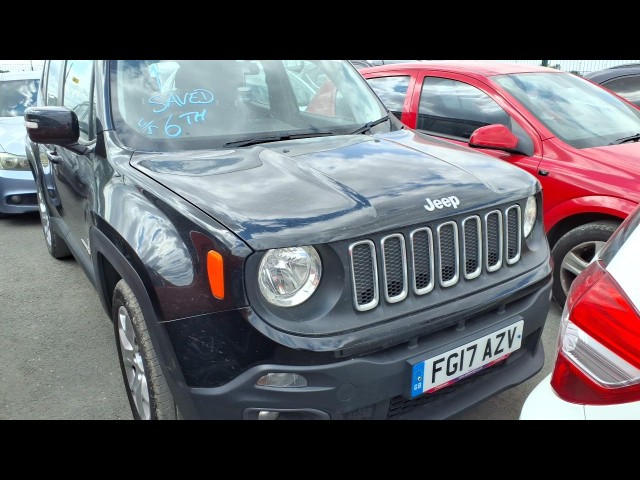 BUY JEEP RENEGADE LONGITUDE M-JET 2017 M-JET LONGITUDE, Newark Motor Auctions