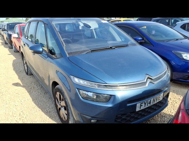 BUY CITROEN C4 GR PICASSO VTR+ AIR EH 2014 GRAND E-HDI AIRDREAM VTR PLUS ETG6, Newark Motor Auctions
