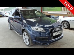 BUY AUDI Q7 S LINE + TDI QUATTRO A 2013 TDI QUATTRO S LINE PLUS, Newark Motor Auctions