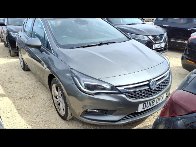 BUY VAUXHALL ASTRA SRI NAV ECOTEC S/S 2018 SRI NAV ECOTEC S/S, Newark Motor Auctions