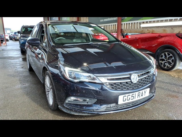 BUY VAUXHALL ASTRA ELITE NAV TURBO 2018 ELITE NAV, Newark Motor Auctions