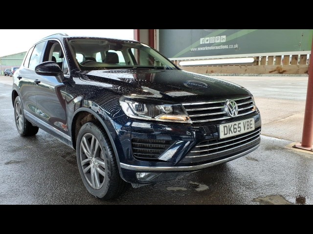 BUY VOLKSWAGEN TOUAREG V6 SE TDI BLUE TE 2015 V6 SE TDI BLUEMOTION TECHNOLOGY, Newark Motor Auctions