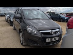 BUY VAUXHALL ZAFIRA EXCLUSIV 2013 EXCLUSIV, Newark Motor Auctions