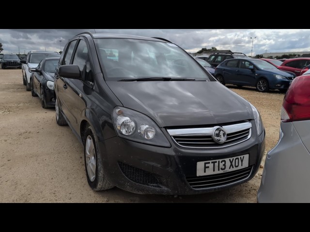 BUY VAUXHALL ZAFIRA EXCLUSIV 2013 EXCLUSIV, Newark Motor Auctions