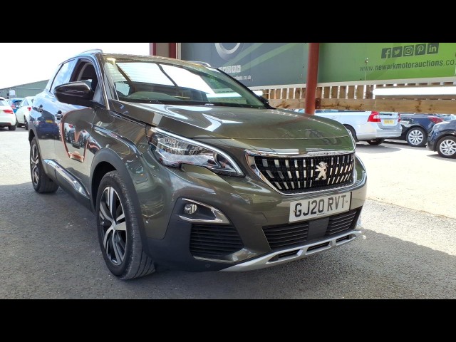 BUY PEUGEOT 3008 ALLURE BLUEHDI S/S 2020 BLUEHDI S/S ALLURE, Newark Motor Auctions