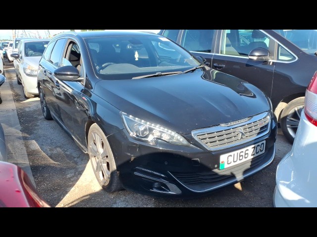 BUY PEUGEOT 308 GT LINE SW HDI BLUE S 2016 BLUE HDI S/S SW GT LINE, Newark Motor Auctions
