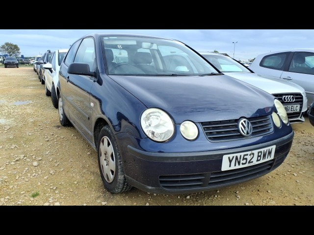 BUY VOLKSWAGEN POLO S TDI 2002 S TDI (75BHP), Newark Motor Auctions