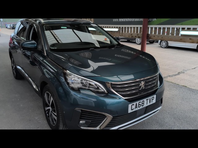 BUY PEUGEOT 5008 ALLURE BLUEHDI S/S 2019 BLUEHDI S/S ALLURE, Newark Motor Auctions