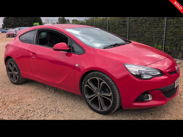 BUY VAUXHALL ASTRA GTC LIMITED ED TURB 2015 GTC LIMITED EDITION S/S, Newark Motor Auctions