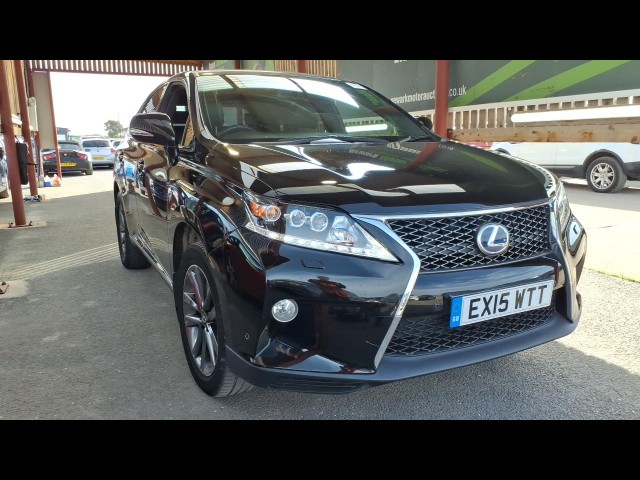 BUY LEXUS RX 450H F SPORT CVT 2015 450H F SPORT, Newark Motor Auctions