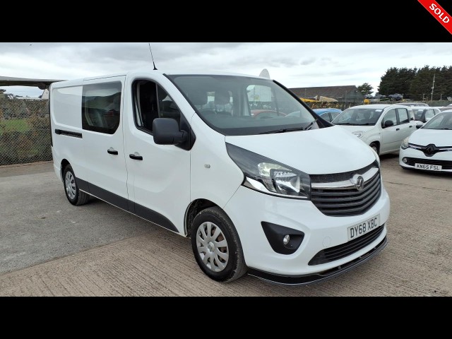 BUY VAUXHALL VIVARO 2900 SPORTIVE CDTI 2018 L2H1 2900 SPORTIVE CDTI, Newark Motor Auctions