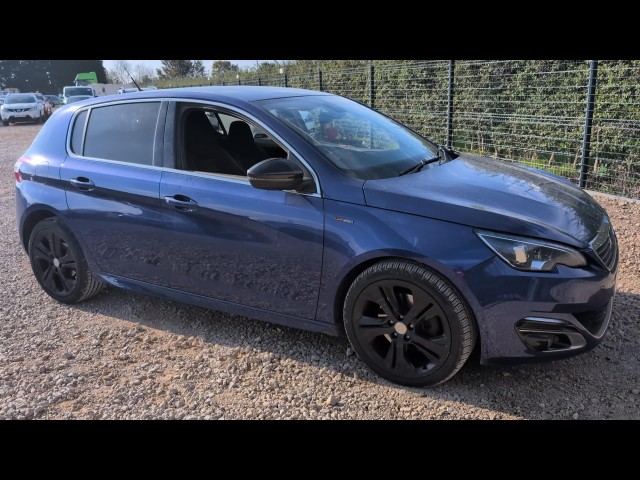 BUY PEUGEOT 308 GT LINE HDI BLUE S/S 2016 BLUE HDI S/S GT LINE, Newark Motor Auctions