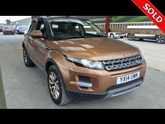 BUY LAND ROVER RANGE ROVER EVOQUE PURE T 2014 SD4 PURE TECH, Newark Motor Auctions