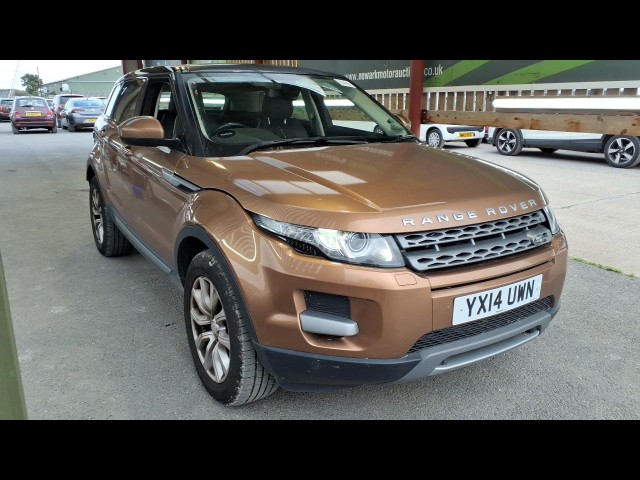 BUY LAND ROVER RANGE ROVER EVOQUE PURE T 2014 SD4 PURE TECH, Newark Motor Auctions