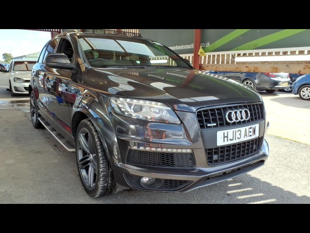BUY AUDI Q7 S LINE + TDI QUATTRO A 2013 TDI QUATTRO S LINE PLUS, Newark Motor Auctions