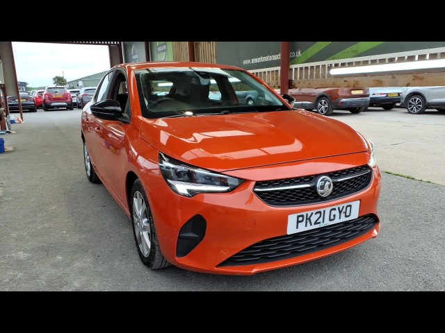 BUY VAUXHALL CORSA SE PREMIUM TURBO 2021 SE PREMIUM, Newark Motor Auctions
