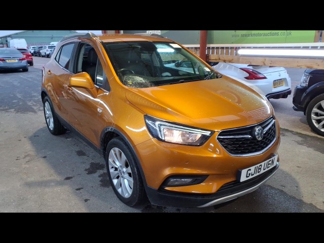 BUY VAUXHALL MOKKA X ELITE NAV ECOTEC 2018 ELITE NAV ECOTEC S/S, Newark Motor Auctions
