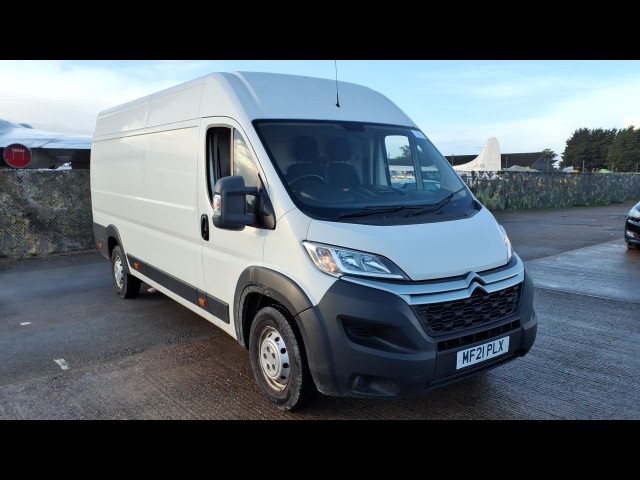 BUY CITROEN RELAY 35 HVY L4H2 ENT BHD 2021 35 HEAVY L4H2 ENTERPRISE BLUEHDI S/S, Newark Motor Auctions