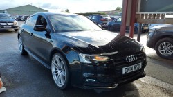 2014 AUDI A5 S LINE BLACK EDITON TD SPORTBACK TDI S LINE BLACK EDITION 