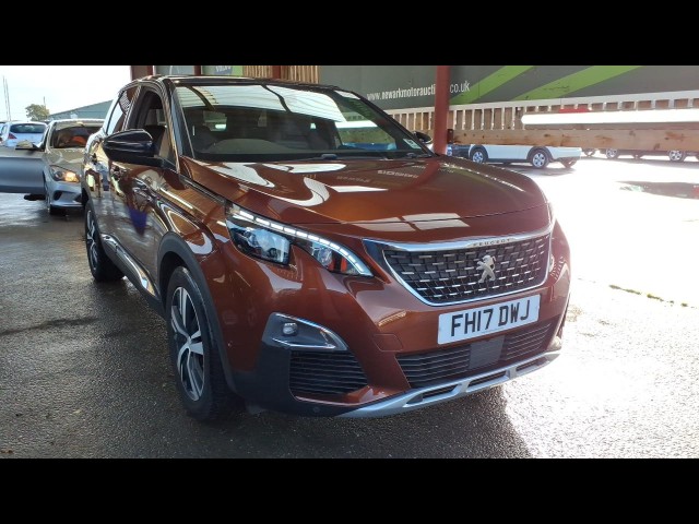BUY PEUGEOT 3008 GT LINE BLUEHDI S/S 2017 BLUEHDI S/S GT LINE, Newark Motor Auctions