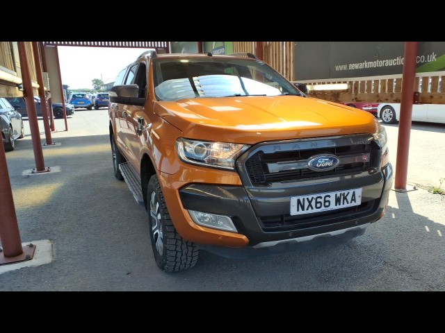 BUY FORD RANGER WILDTRAK 4X4 TDCI 2016 WILDTRAK 4X4 DCB TDCI, Newark Motor Auctions