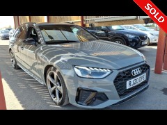 BUY AUDI A4 S LINE BLACK ED 35 TDI 2020 AVANT TDI S LINE BLACK EDITION, Newark Motor Auctions