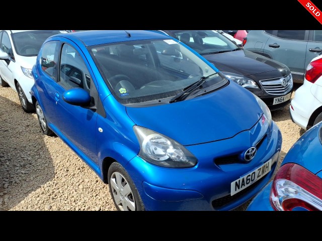 TOYOTA AYGO BLUE VVT-I 2010, Newark Motor Auctions, VVT-I BLUE, OTHER, NEWARK CODDINGTON BUY TOYOTA AYGO BLUE VVT-I 2010 VVT-I BLUE, Newark Motor Auctions