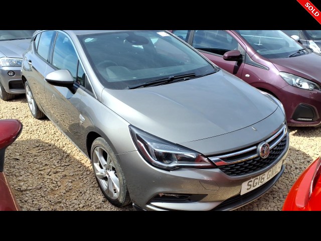 VAUXHALL ASTRA SRI TURBO 2016, Newark Motor Auctions, SRI, OTHER, NEWARK CODDINGTON BUY VAUXHALL ASTRA SRI TURBO 2016 SRI, Newark Motor Auctions