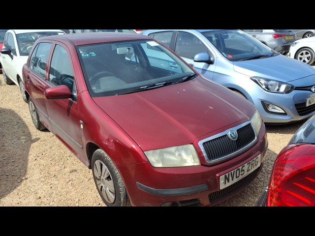 BUY SKODA FABIA AMBIENTE 12V HTP 2005 AMBIENTE (64BHP), Newark Motor Auctions
