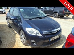 BUY TOYOTA AURIS HYBRID T SPIRIT CVT 2010 T SPIRIT, Newark Motor Auctions
