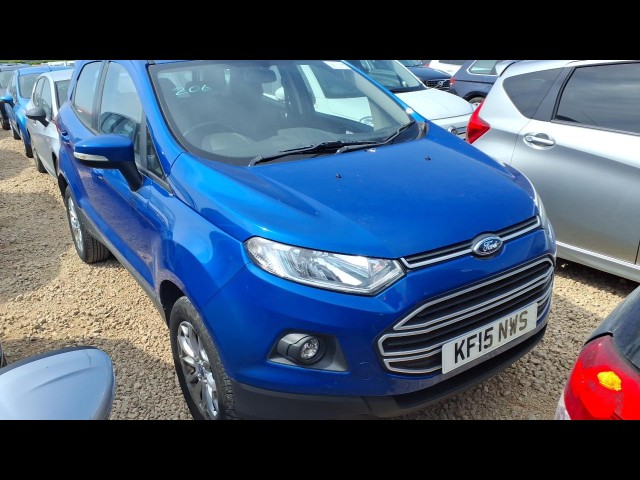 BUY FORD ECOSPORT ZETEC 2015 ZETEC, Newark Motor Auctions