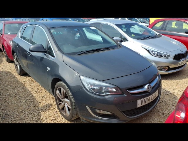BUY VAUXHALL ASTRA SRI 2014 SRI, Newark Motor Auctions