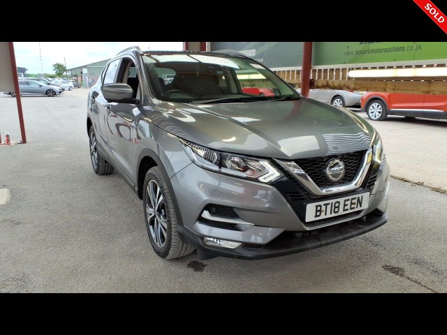 BUY NISSAN QASHQAI N-CONNECTA DCI 2018 N-CONNECTA DCI, Newark Motor Auctions