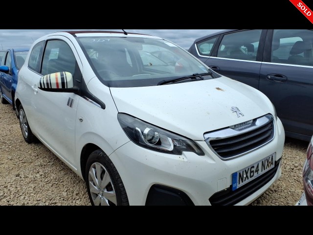 PEUGEOT 108 ACTIVE TOP 2014, Newark Motor Auctions, ACTIVE TOP, OTHER, NEWARK CODDINGTON BUY PEUGEOT 108 ACTIVE TOP 2014 ACTIVE TOP, Newark Motor Auctions