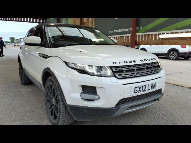 BUY LAND ROVER RANGE ROVER EVOQUE PURE T 2012 SD4 PURE TECH, Newark Motor Auctions