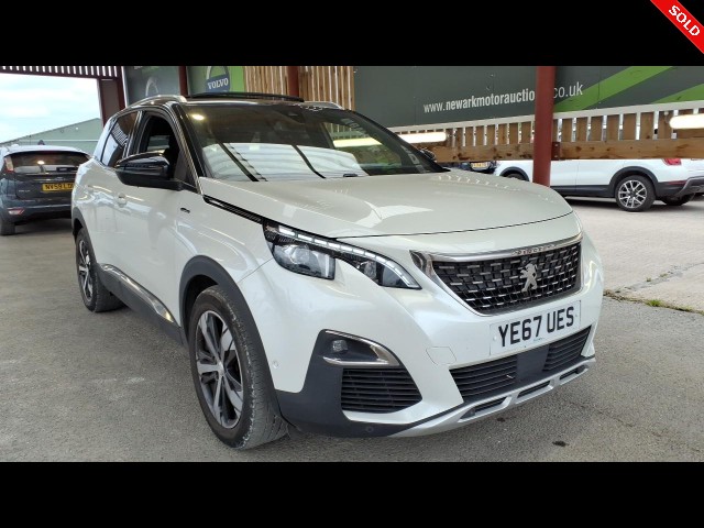 PEUGEOT 3008 GT LINE THP S/S AUTO 2017, Newark Motor Auctions, THP S/S GT LINE, OTHER, NEWARK CODDINGTON BUY PEUGEOT 3008 GT LINE THP S/S AUTO 2017 THP S/S GT LINE, Newark Motor Auctions
