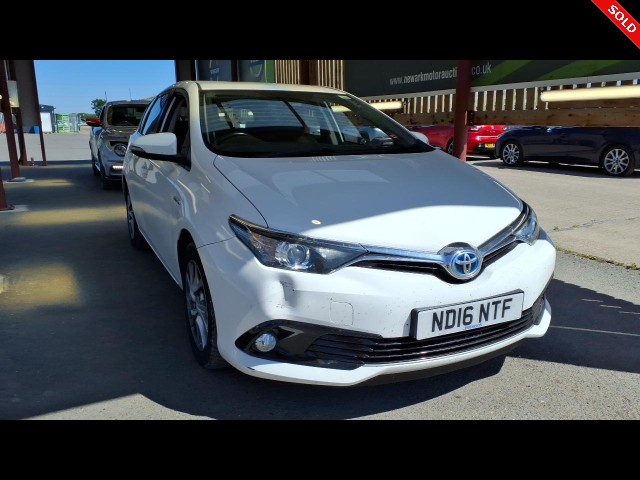 BUY TOYOTA AURIS ICON VVT-I HYBRID C 2016 VVT-I ICON, Newark Motor Auctions