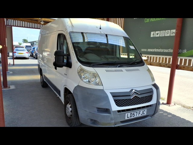BUY CITROEN RELAY 33 HDI 120 MWB 2007 33 L2H2 120 MWB HR PV, Newark Motor Auctions